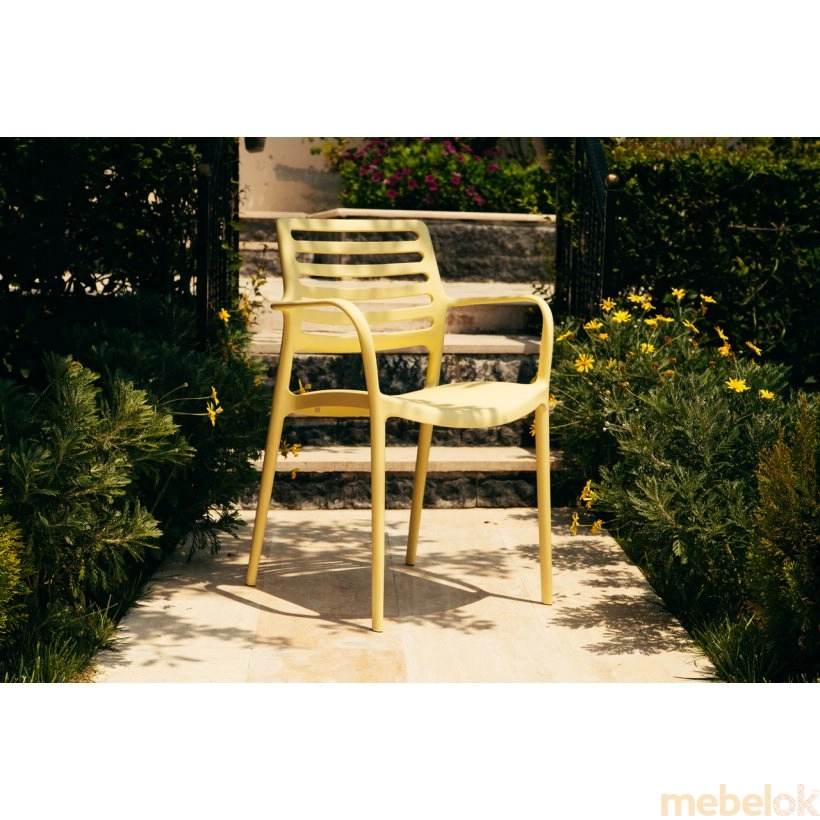 Кресло Louise XL желтый от фабрики Papatya (Папатия)