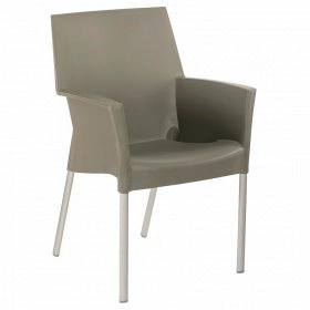Кресло Sole серый цемент