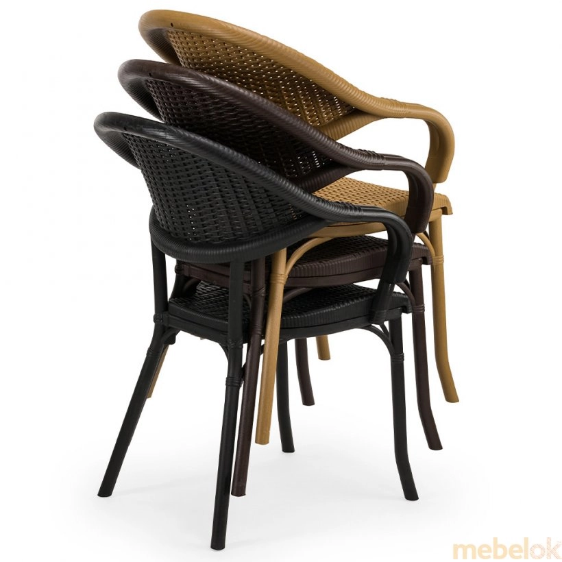 стул с видом в обстановке (Кресло Flash-R венге)