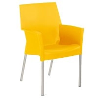 Кресло Sole желтое