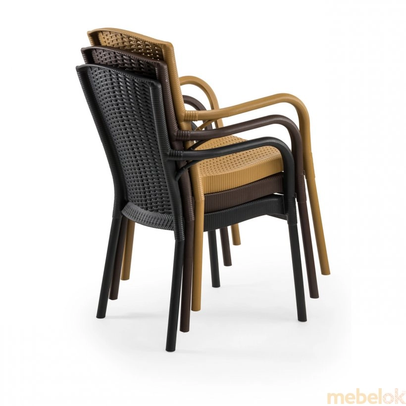 стілець з виглядом в обстановці (Кресло Royal черное)