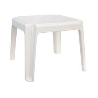 Столик для шезлонга Irak Plastik 45x45 білий