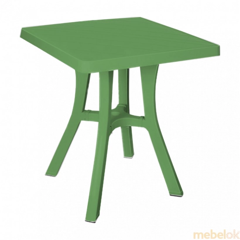Стол Royal 70x70 зелений
