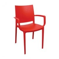 Кресло Lara темно-красный