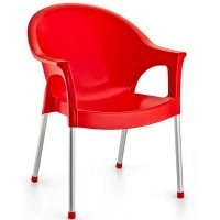 Кресло Irak Plastik Bergama красный