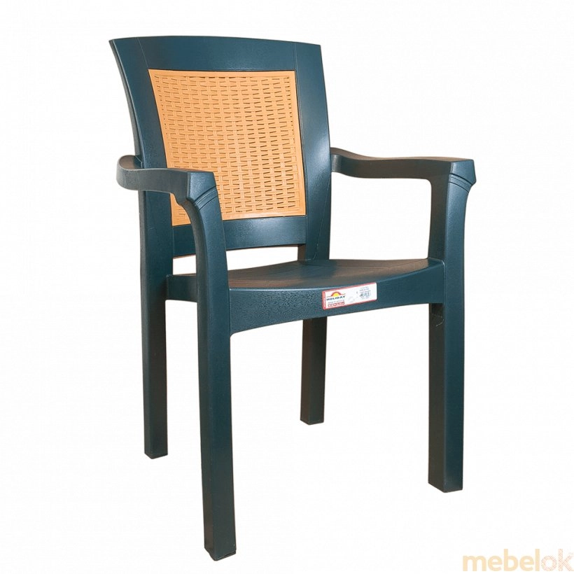 Кресло Side зеленое