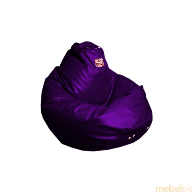 Кресло-мешок Груша XXL фиолетовое