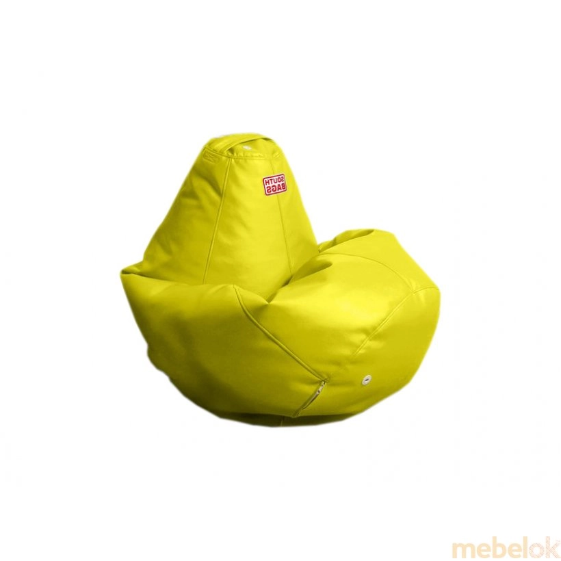 Кресло-мешок Груша желтое