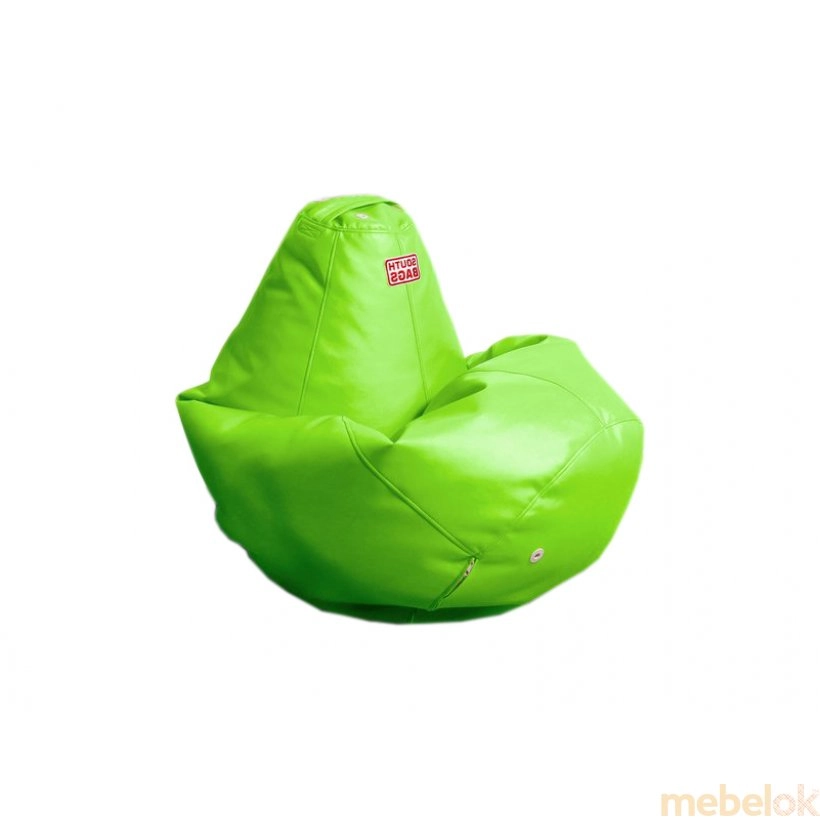 Кресло-мешок Груша зеленое