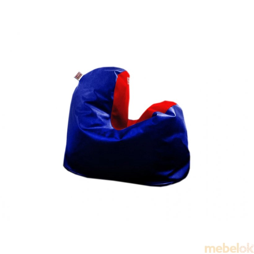 Кресло-мешок Минимал L сине-красное
