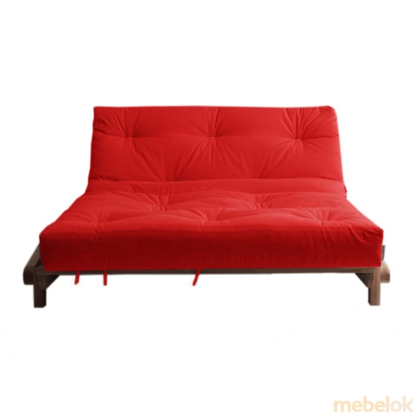 диван с видом в обстановке (Диван Футон Red)