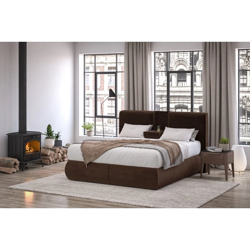 Кровать Джет 160 см серый