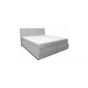 Ліжко Саванна 140x200 світло-сіре
