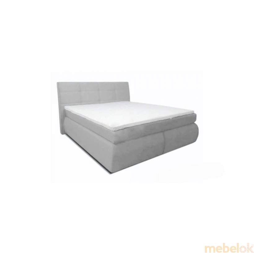 Ліжко Саванна 180x200 світло-сіре