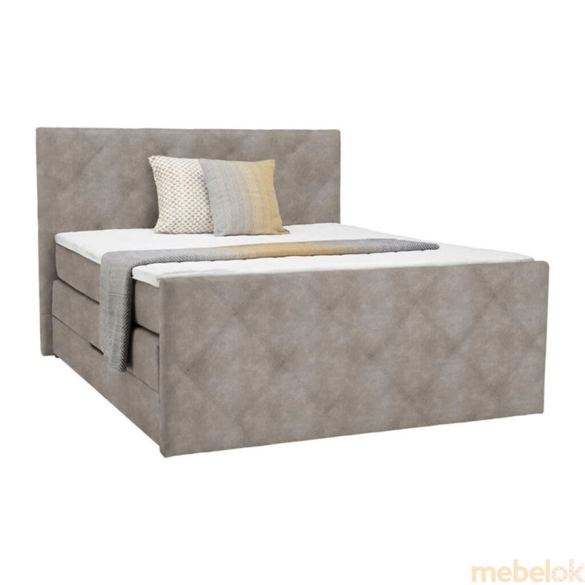 Кровать Флоренция 180 см серый