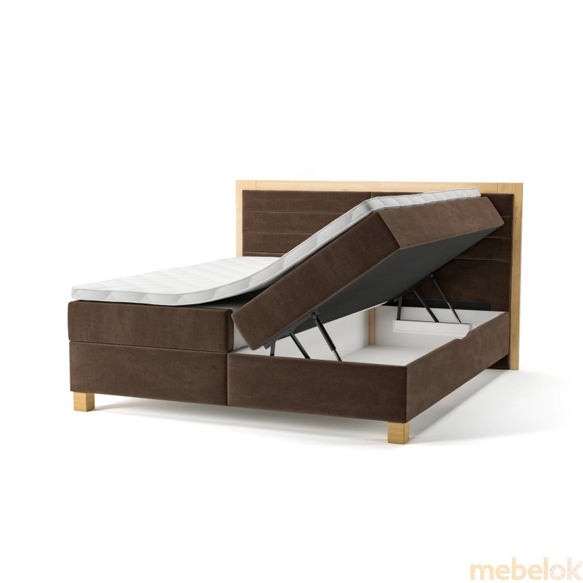 ліжко з виглядом в обстановці (Кровать Монтана 160)