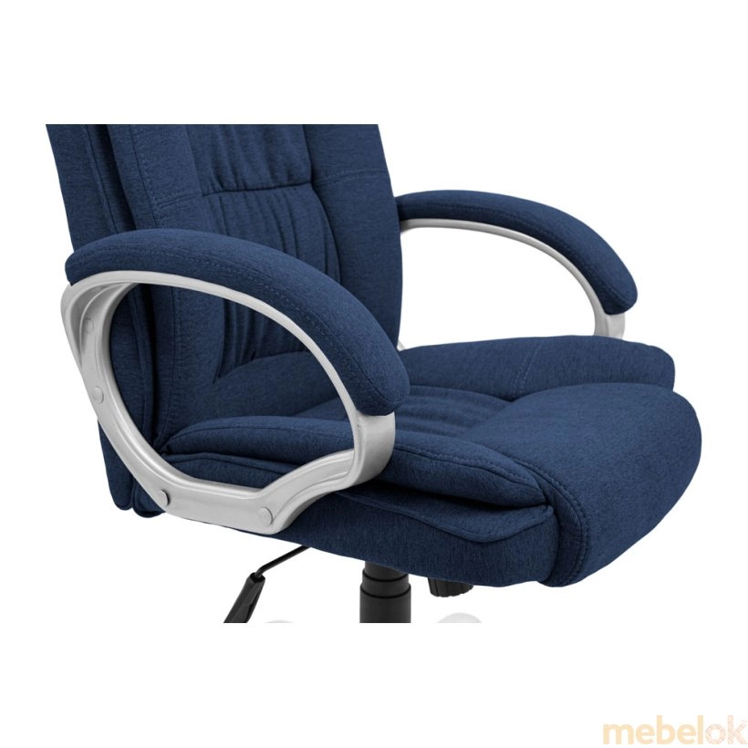 стілець з виглядом в обстановці (Кресло Калифорния Ю Хром M-2 (Anyfix) Меджик Нави)