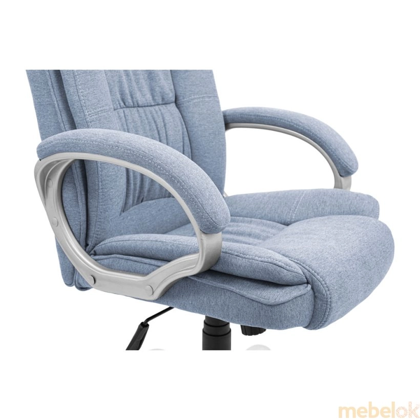 стілець з виглядом в обстановці (Кресло Калифорния Ю Хром M-2 (Anyfix) Меджик Грей Блу)