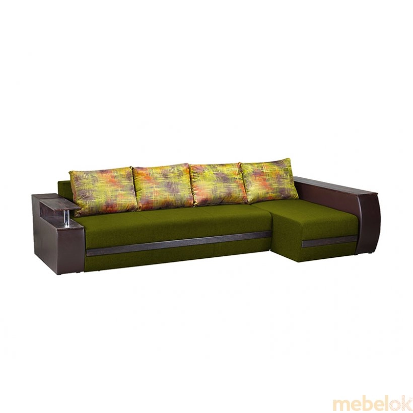 диван с видом в обстановке (Диван угловой Элвис-1)