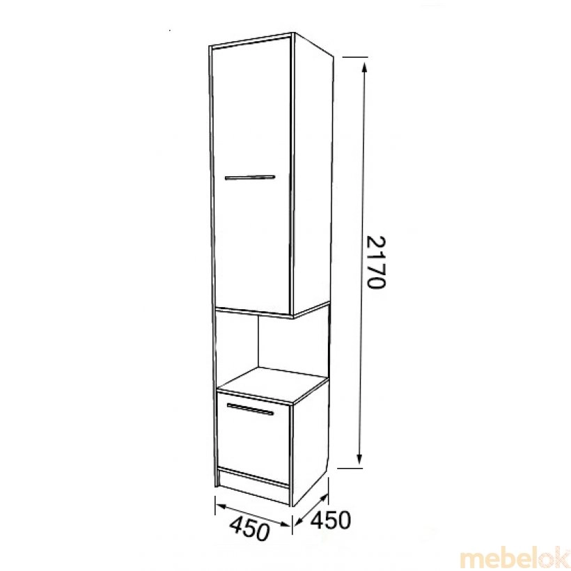 (Шкаф-кровать HF-160) SmartMebel (Смарт Мебель)
