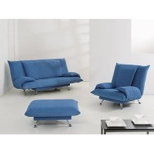 Комплекты мягкой мебели прямой диван, кресло и банкетка НСТ Альянс средний плюс
