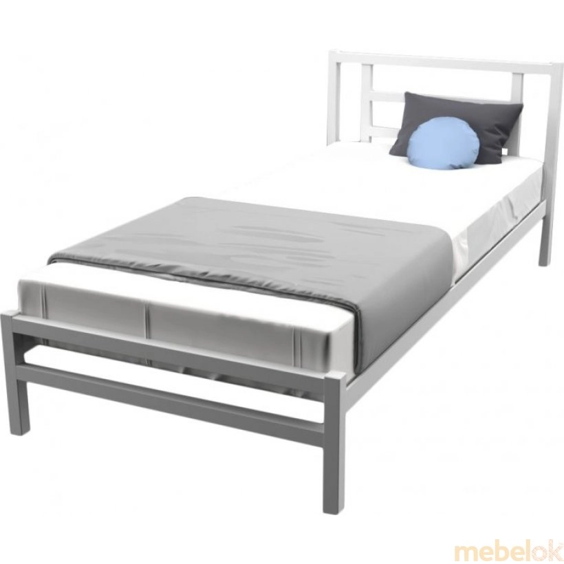 Кровать Glance 90x200 white