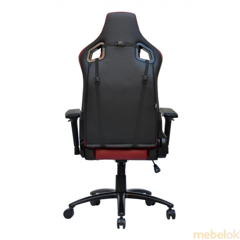стілець з виглядом в обстановці (Крісло ExtremeRace black/deep red)