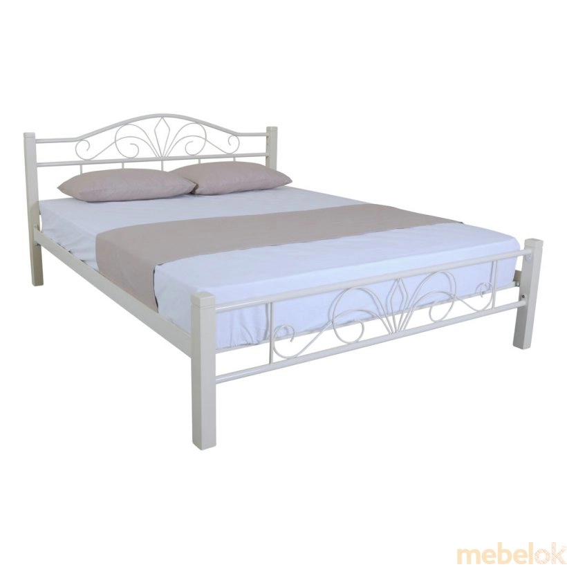 Кровать COMO 140x200 beige