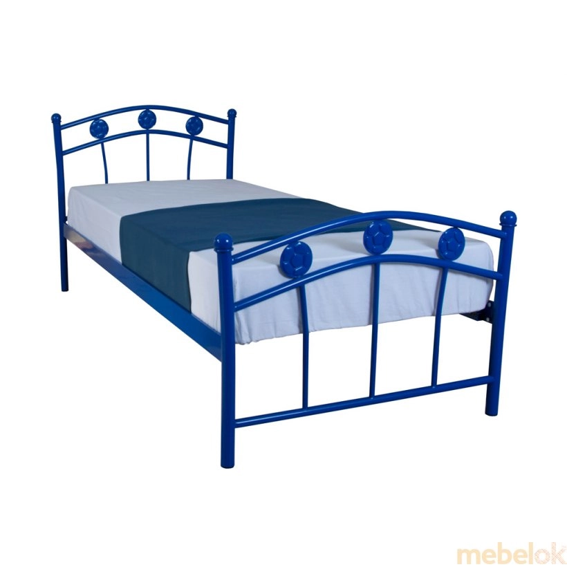 Детская односпальная кровать Eagle SMART 90х200 blue от фабрики Техностиль ПРО (Tehnostil PRO)