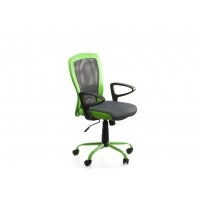 Крісло офісне Паола (чорно-зелене)