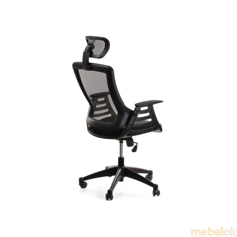 Кресло офисное Драго с подголовником (черное) от фабрики Special4you