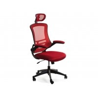 Кресло офисное Данте в красном цвете