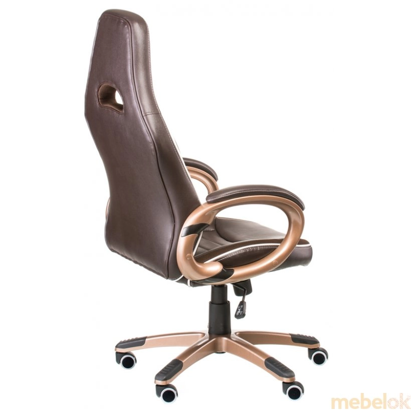 Крісло офісне Aries brown