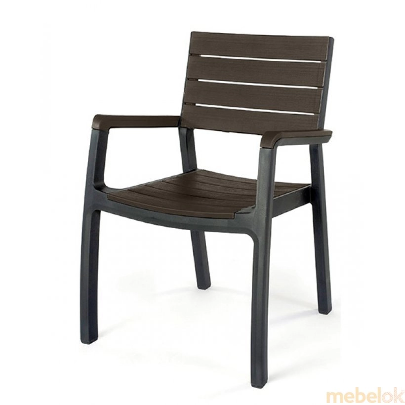 Стілець Harmony armchair сіро-коричневий