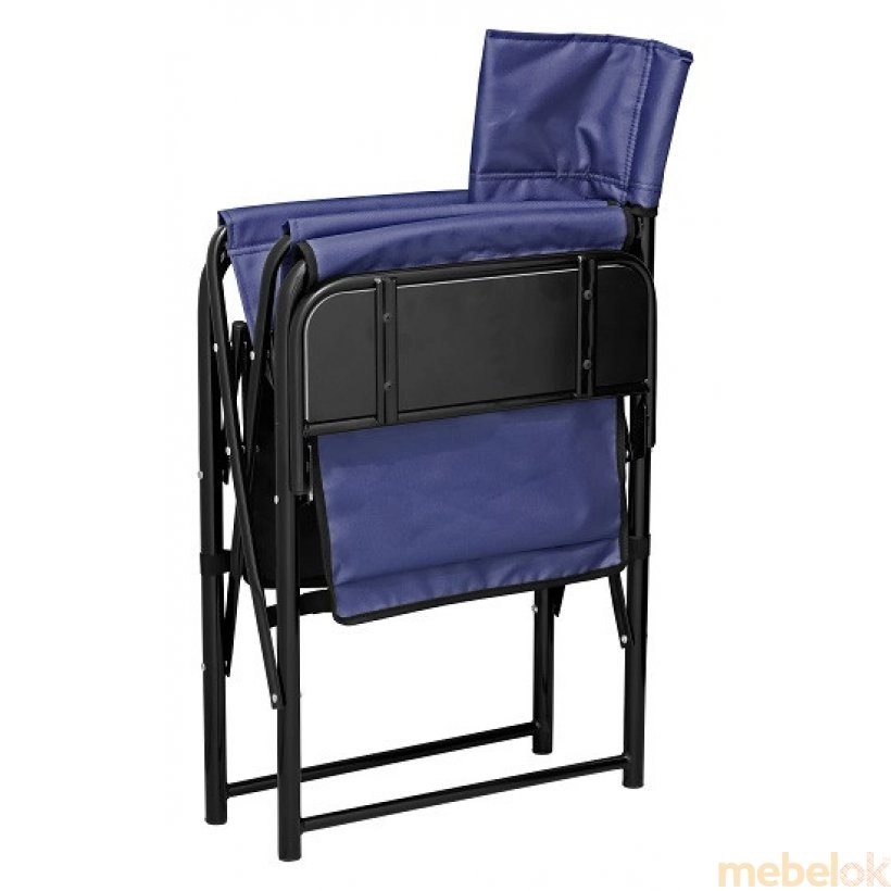 стул с видом в обстановке (Кресло Режиссер  NR-33 синий)