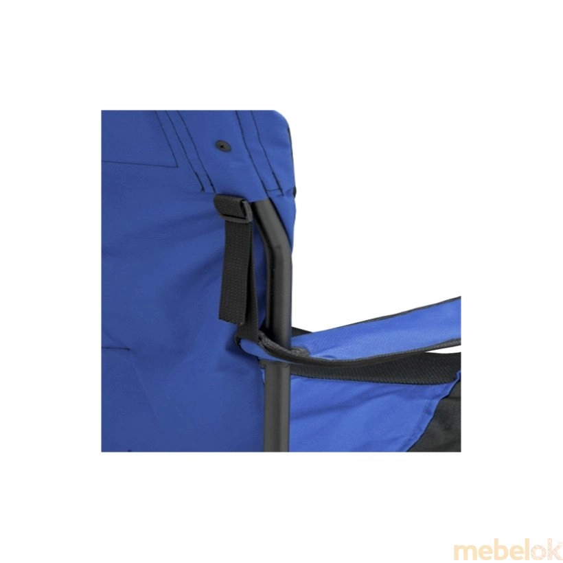 стілець з виглядом в обстановці (Крісло портативне Рибак Преміум NR-38 синій)