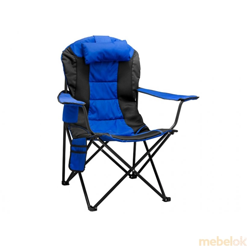 Крісло портативне Рибак Преміум NR-38 синій