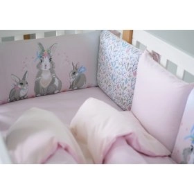 Комплект постільної білизни Summer Bunny pink New 6 одиниць