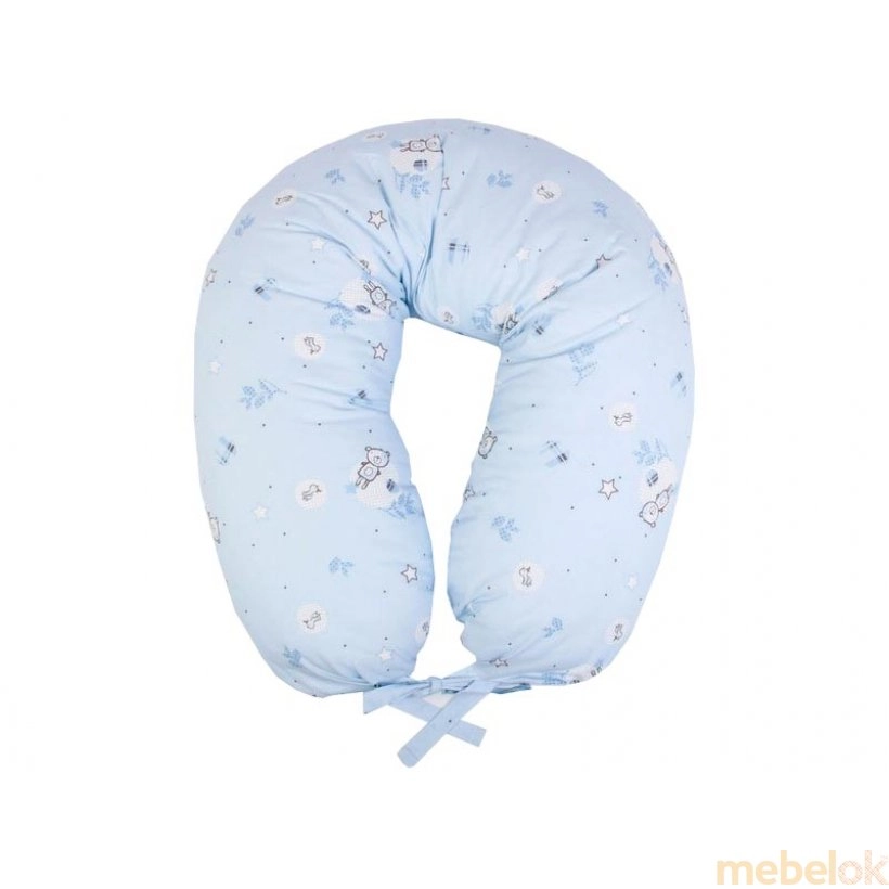 Подушка для годування Veres Soft blue 70х165