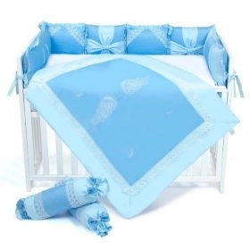 Комплект постельного белья Angel wings blue 6 единиц