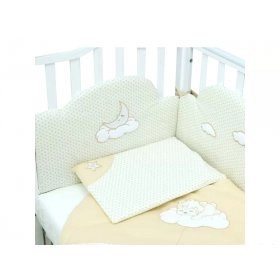 Детский сменный комплект постельного белья Sleepyhead beige 3 единицы