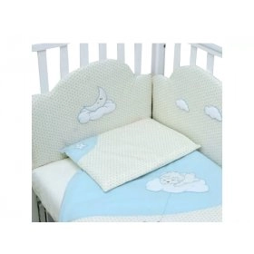 Детский сменный комплект постельного белья Sleepyhead blue 3 единицы