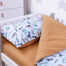 Детский сменный комплект постельного белья 105x140 Dino Roar