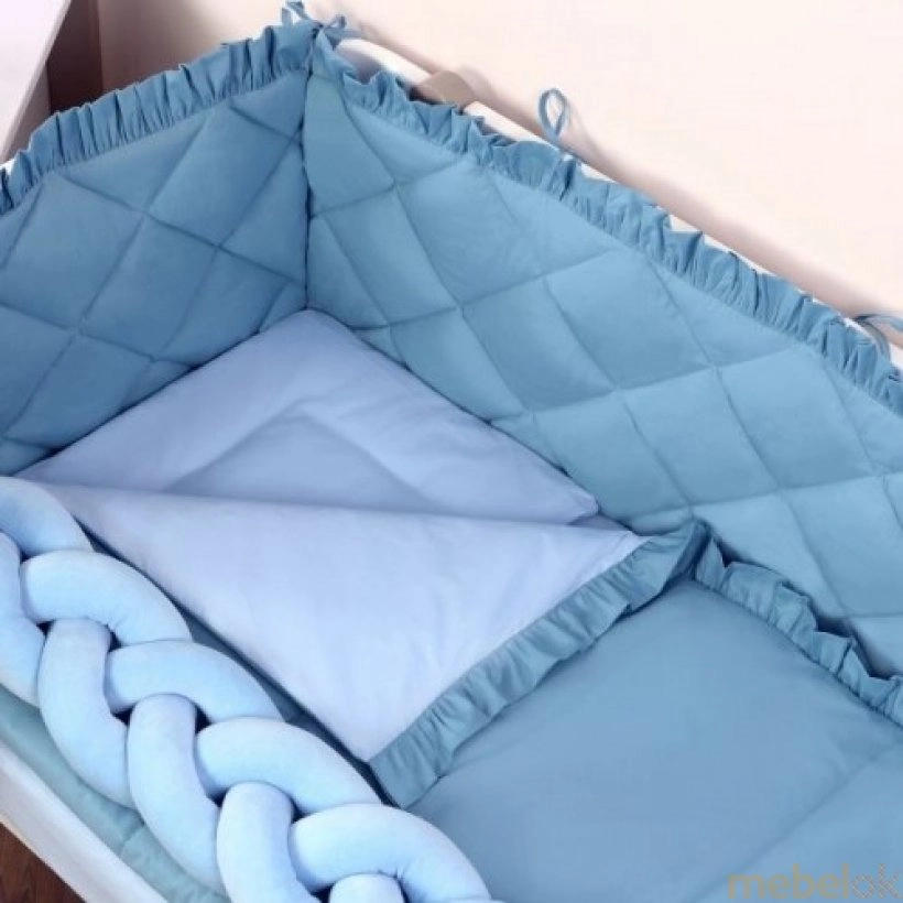 Комплект постельного белья Macaroon Blueberry 6 единиц от фабрики Верес (Veres)