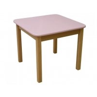 Дитячий рожевий столик