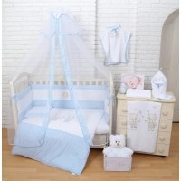 Постільна білизна для новонародженого Veres Fairy Tale blue 7 одиниць
