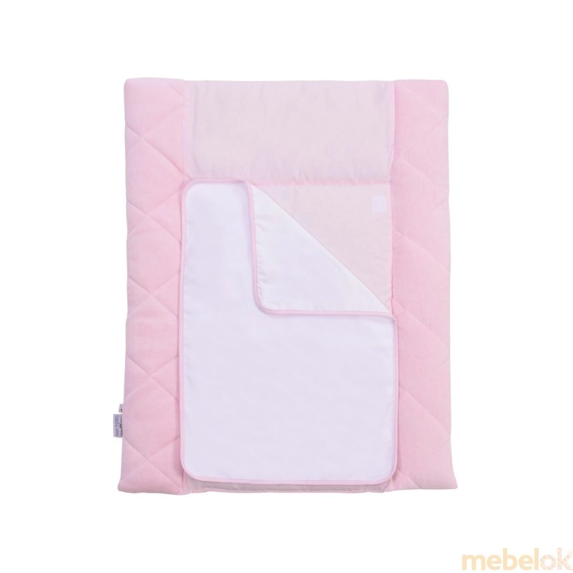 Пеленальный матрас 50x70 Velour Lignt pink от фабрики Верес (Veres)