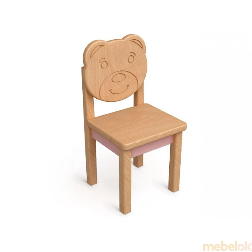 стул с видом в обстановке (Стульчик Медвежонок)