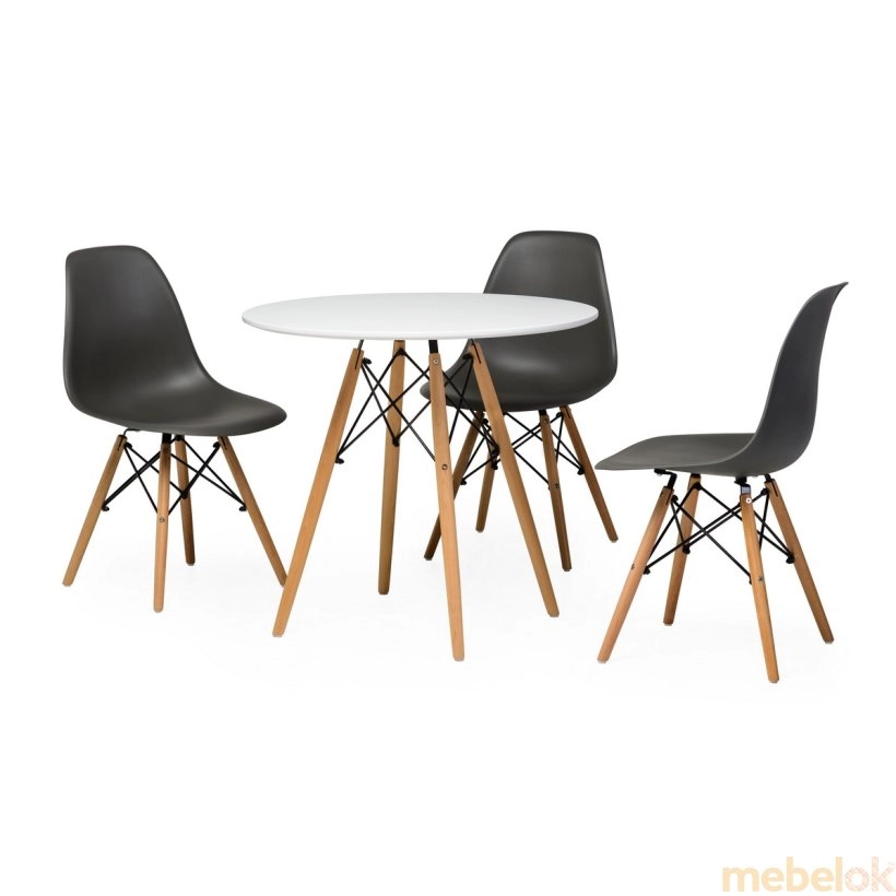 Стол TM-35 белый от фабрики Vetro Mebel (Ветро мебель)