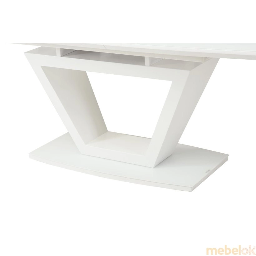 (Стол обеденный TMM-53-2 белый) Vetro Mebel (Ветро мебель)